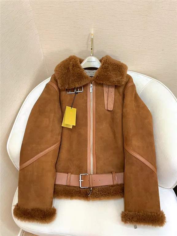 Burberry Shearling Coat